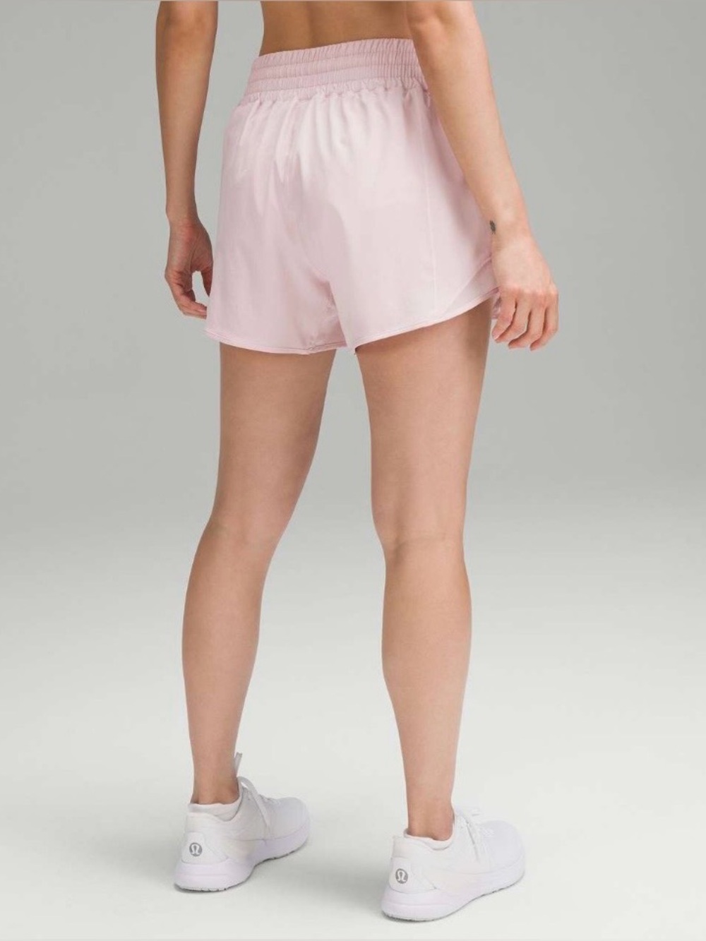 lululemon athletica Pale Pink Run Shorts